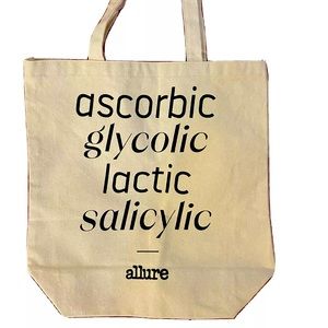 Allure large canvas tote